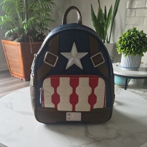 Disney Loungefly Backpack - Captain America